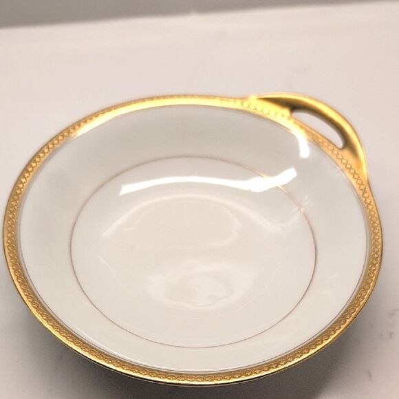 Elegant Wellesley by Haviland Limoges Porcelain Lemon Bowl Serving Dish Vintage - Picture 8 of 8